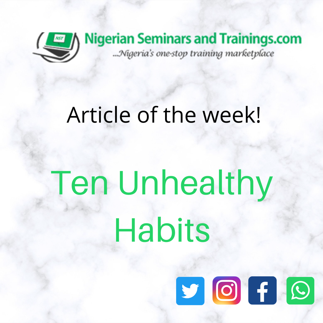 Articles nigerian seminars and training