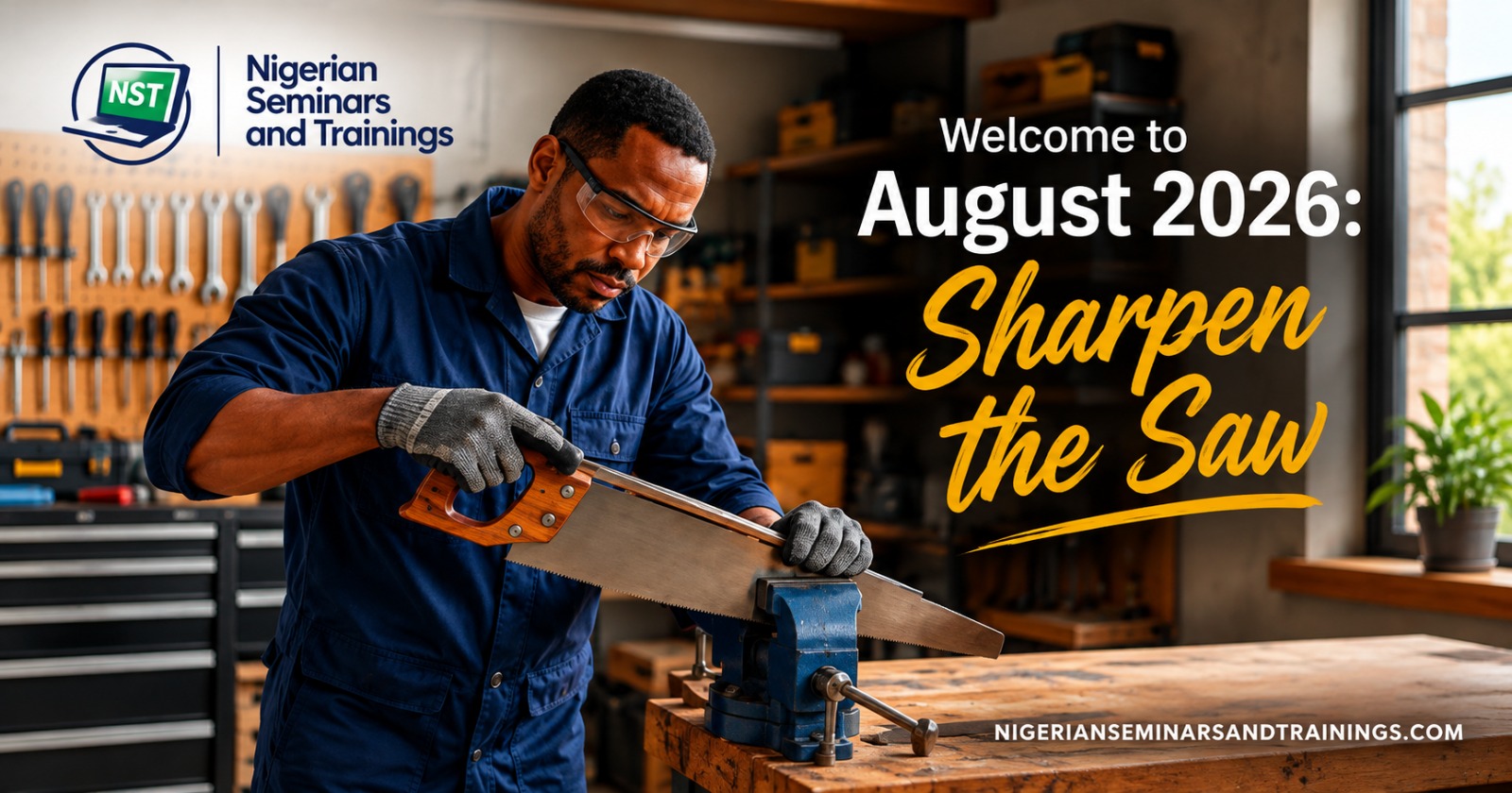 Welcome to August 2026: Sharpen the Saw