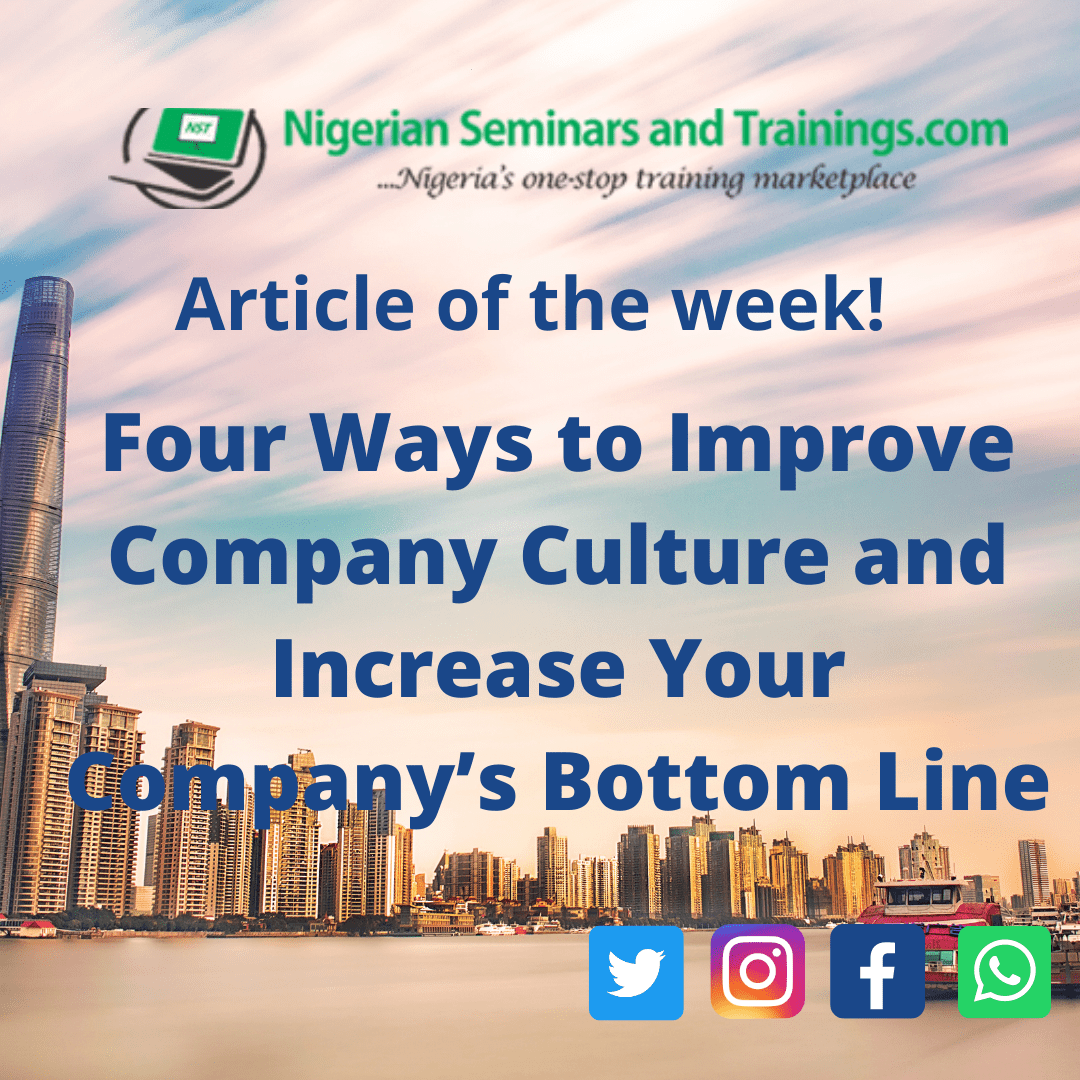 Articles nigerian seminars and training